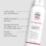 ELTA MD UV AOX MIST AMPLIO ESPECTRO SPF 40