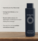 NUTRAFOL MEN ACTIVE CLEANSE CHAMPÚ Y ACONDICIONADOR 2 EN 1