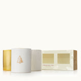 SET DE TRÍO DE VELAS DE ABETO DESLIZADAS