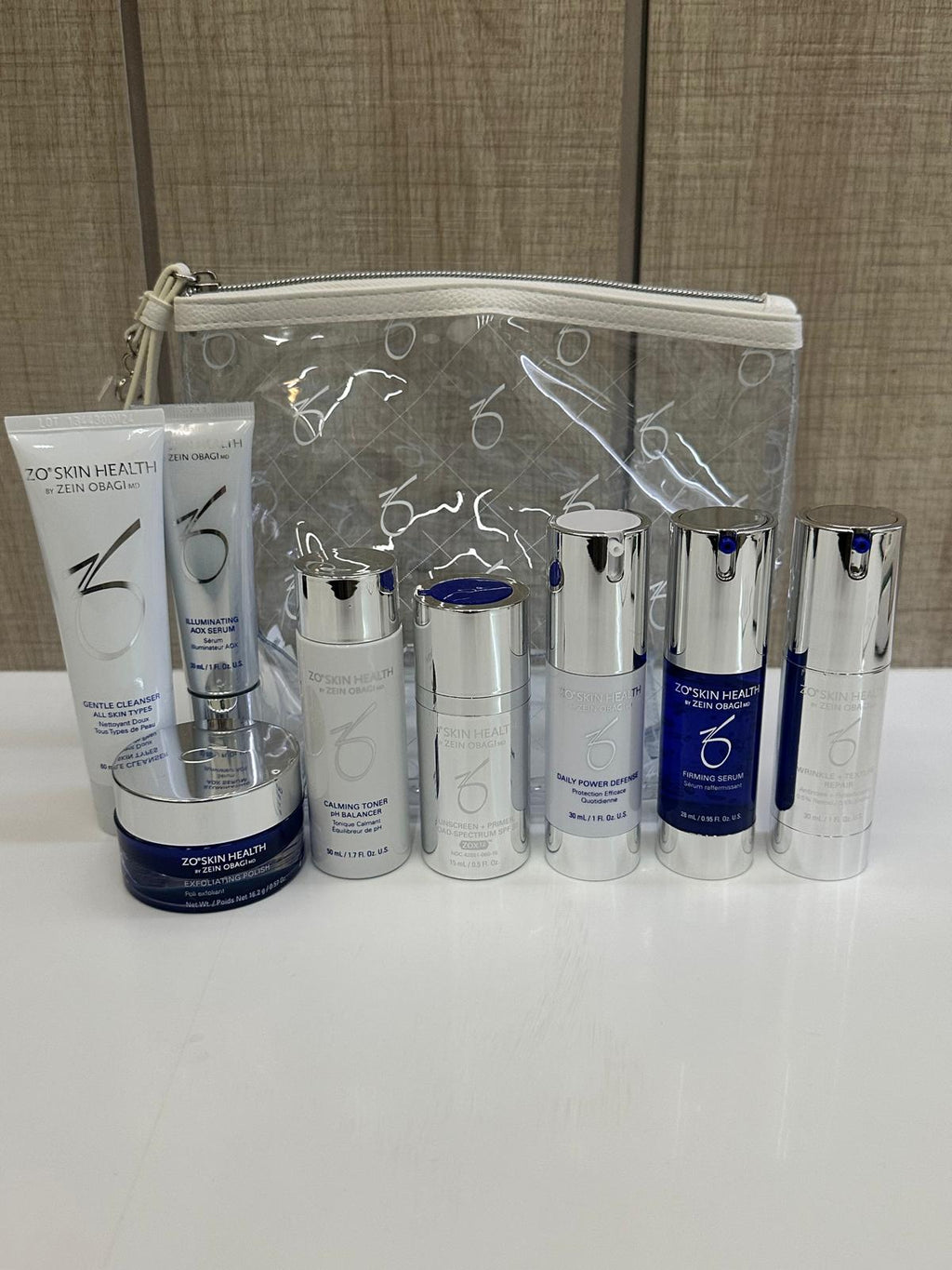 トライアルセット・サンプル FACIAL ANTI-AGEING SET Zo Anti - Aging Travel kit (8 Products) – Bras Medical Spa