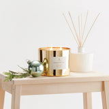 FRASIER FIR GOLD 3-WICK CANDLE