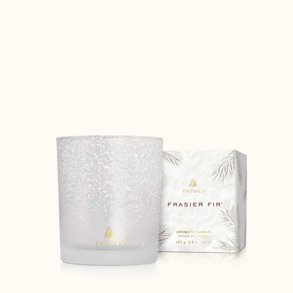 FRASIER FIR FLOCKED 6.5 OZ POURED CANDLE